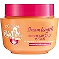L’Oréal Paris Elvital Anti Split Ends Hair Mask for Long, Damaged Hair, Intensive Rinse Hair Treatment with Vegetable Vitamins and Castor Oil, Dream Length Super Building Mask, 1 x 300 ml