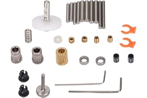 ANNADUE Accessoires D'imprimante 3D Extrudeuse à Double Poulie BMG, Accessoires D'imprimante 3D Mise à Niveau de L'extrudeuse à Double Poulie BMG pour Ender-3 CR10 CR-10S