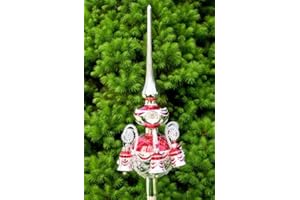 Lauschaer Glaskunst-Christbaumspitzen Christbaumspitze Old Lauscha (Rot)
