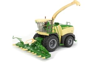 siku 4066 – Broyeur de maïs Krone BiG X 580, 1:32, Métal/Plastique, Vert/Jaune, Eléments mobiles