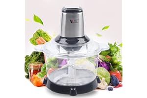 HARBIN-STAR Tritatutto Elettrico 5L Tritatutto da Cucina Elettrico Frullatore Multifunzionale Trita Carne e Verdure Mini Robot da Cucina per Frutta Verdura Carne Spezie ecc