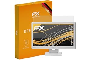 atFoliX Panzerfolie kompatibel mit HP EliteDisplay E232e 23 inch Schutzfolie, entspiegelnde und stoßdämpfende FX Folie