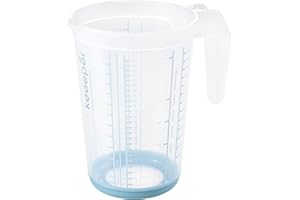 keeeper Pichet Doseur avec Fonction Antidérapante, 1,5 L, Massimo, Nordic Blue