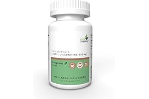 VITA THRIVE VitaThrive® Acetyl L Carnitine 500mg – 90 Capsules