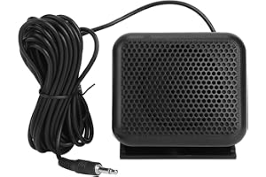 MINI NSP100 CB Bil Extern högtalare Marine VHF Fit FT847 FT920 FT950 FT2000 Black ABS Portable