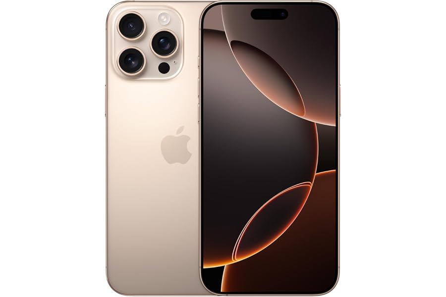 Apple iPhone 16 Pro Max (8 GB, 256 GB, Desert Titanium) - Middle East Version