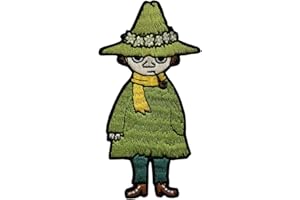 Pawprint Family | Snufkin Sew on Patch | Official Gifts from Tove Jansson's stories in Moominvalley