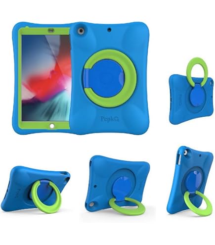 IPad Mini 6 Hülle Für Kinder – Stoßfest, Mit Displayschutz & Ständer | Leichte EVA-Hülle Für IPad Mini 6. Generation (8,3 Zoll) | Blau