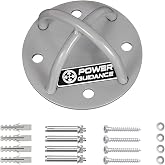 POWER GUIDANCE Ceiling Anchor - Wall Mount Bracket for Suspension Straps, Gym Rings, Yoga Swings and Hammock, Resistance Band