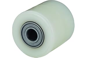 DELEX-ROLLEN Hubwagenwalze 82 mm Breite 100 mm Achse 17 mm Polyamid Räder Rollen Hubwagen Ersatzrolle