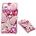 Produktbild Spritech(TM) 3D Luxury Pink Diamond Design Case Bling Rhinestone Butterfly Crystal Flower Decor Hard Cover Case for iphone 5S by Spritech