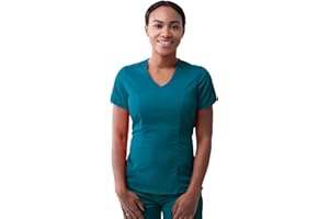 ADAR UNIFORMS Adar Pro Scrubs for Women - Modern V-Neck Scrub Top