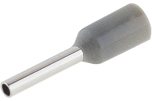 100 Stk. SeKi Aderendhülsen grau 0,75mm² isolierte Kabel Endhülsen; Industriequalität