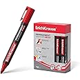 Erich Krause P-500 Permanent Markers, Red 12PC Box