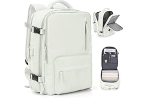 SEAFEW Mochila Viaje Cabina Avion 40x20x25 para Ryanair Mochila de Viaje para Mujer Bolsa de Cabina 45x36x20 Easyjet Equipaje de Mano Mochila de Senderismo Mochila Impermeable Cabina Mochila