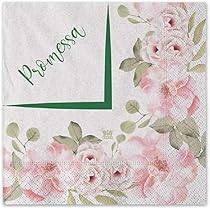 Tovaglioli Di Carta PROMESSA Di MATRIMONIO - Confezione Da 20, 33x33 Cm, Per Buffet E Party, Doppio Velo - Foto 6