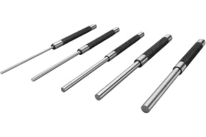 Prestandaverktyg W758 5 delar 20 cm lång stiftstans set, 1-pack