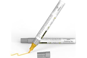 LINGJIONG 2 Pièces Stylo Retouche Voiture, Stylo Réparation des Rayures Voiture, Rayures Réparation De Peinture étanche, 1 Stylo de réparation de Rayures et 1 Stylo de Polissage