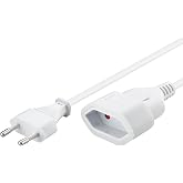 NK 113 W Extension Cable for European Plug Male and Female