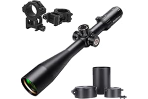 WestHunter Optics HD 6-24x50 FFP Mirino Telescopico, Tubo da 30 mm, Primo Piano Focale, Ampio Campo Visivo, 1/10 MIL Cannocchiali per Fucile per Tiro a Lunga Distanza e Caccia