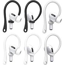 8 Paires De Crochets D'oreille Silicone Pour AirPods 3 Et 4 - Maintien Sécurisé Sport, Course - Installation Facile
