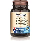 Validus Combo-Men Tribulus 400 mg + L-Arginine 200 mg + Maca 100 mg 60 Tablets