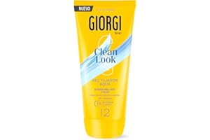 Giorgi Line Gomina Clean Look con Aceite de Argán, Gel Definidor sin Residuos 0% Siliconas, 0% Alcohol, Peinado Limpio y Pulido, Elasticidad y Fijación sin Acartonar, Fijación 2-170 ml