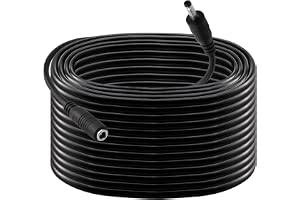 KUOQIY 10m 22 AWG 3.5x1.35 mm 24V 12V DC-Förlängningskabel, Hane Till Hona DC-Kontaktförlängningskabel, för LED-Ljusslingor