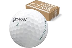 EASY LAKEBALLS 50 SRIXON Soft Feel BALLES DE Golf RÉCUPÉRATION/Lake Balls - QUALITÉ AAAA/AAA (Pearl/A Grade) - dans Sac en Filet