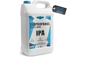 Zivela Isopropanol 99,9% 5L IPA für Haushalt und Elektronik Linsen und Bildschirmen