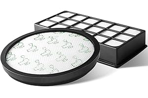 TOMKITY Remplacement Filtre Rowenta X-Trem Power Cyclonic ZR006001 Fitre Pré-Moteur + Hepa de Filtre Accessoire pour Aspirateurs