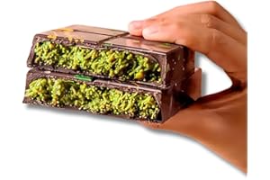 AL DUCHAN Dubai Schokolade 180g TikTok Style | Original Knusprige Pistazien Kadayif Füllung | Edel Vollmilchschokolade | Pistaziencreme