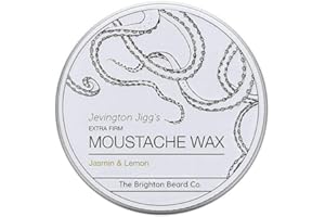 THE BRIGHTON BEARD COMPANY Brighton Bard Company Moustache Wax Tins 30ml (Jasmin & Lemon)