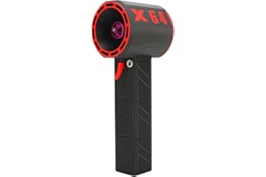 MENDUNER 2024 Thunder Turbo Sèche-Linge, Batterie 8000 MAh, 180 000 TR/Min, Souffleur d'air pour Sèche-Voiture, 11 Pales, Turboventilateur Puissant, Réglable en Continu, Rechargeable,