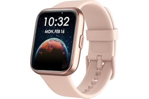 Tensky Smartwatch Donna 1.7'' Uomo Orologio con Effettua e Risposta Chiamate, Alexa Integrato, 100+ modalità Sportive, SpO2, Cardiofrequenzimetro, Monitor del Sonno,Impermeabile IP68, per Android/iOS