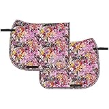 Imperial Riding Schabracke Pattern VS in stylischen Farben Sommer/Frühling Kollektion 2017/18 (Warmblut VS, Multi Flower)