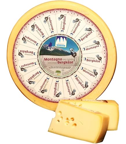 Toblacher Stangenkäse – Ganze Form, Ca. 5,4 Kg, Original Italienischer Hartkäse Toblacher Stangenkäse – Ganze Form, Ca. 5,4 Kg, Original Italienischer Hartkäse