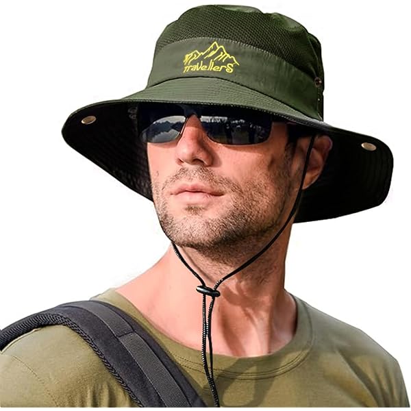 NYFASHION101 Open Knit Brown Braided Trim Vented Cotton Beach Sun