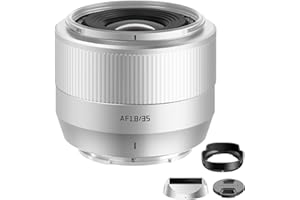 TTArtisan AF 35mm F1.8 II Objektiv Autofokus APS-C Rahmen für X-Mount Kameras X-A1 X-A10 X-M1 X-T1 X-T10 X-T100 X-PR01 X-PR03 X-E1 X-E2S XS10 X-H1 X-H2S und mehr. (Silber)