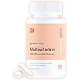 Bettervits Multivitamin Tablets for Women & Men with 13 Vitamins | Multivitamins A,B,C,D,E, Biotin - Energy Boost & Immunity Support | Gluten-Free and Vegetarian Friendly | 60 Vitamin Capsules
