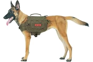 OneTigris Mammoth Zaino per Cani Zaino da Campeggio di Taglia Media e Grande