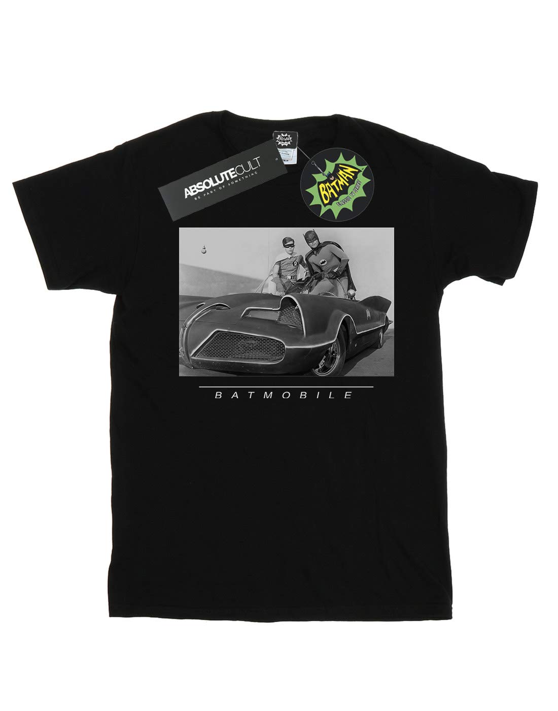 DC-Comics-Mdchen-Batman-TV-Series-Batmobile-T-Shirt