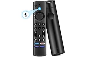 Quevati Fire Stick Remote Control- Replacement Voice Firestick Remote for AMZ Smart TV Fire Stick (2nd Gen, 3rd Gen) and Fit for Smart TVs Cube (2nd Gen & 3nd Gen)