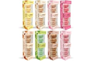 CandyFrizz Selection - MACARON KIT DEGUSTAZIONE 5 GUSTI 30 PEZZI 420Gr MADE IN ITALY – SENZA GLUTINE