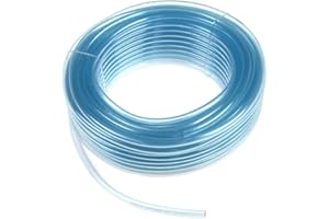 ‎ERSATZTEIL VON MMM Benzinschlauch Ø 5x8mm - Blau-transparent für MZ, Simson, DKW, Zündapp, IWL - 5 Meter