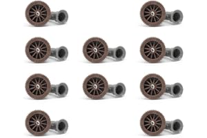 HUNTER IRRIGATION Tobera para difusores de riego. ALCANCE 2,40 METROS. Ángulo de riego REGULABLE 0 a 360º. Rosca hembra compatible con Hunter, Rain Bird, Irritrol, KRain, Signature. Pack 10 BOQUILLAS de alta calidad