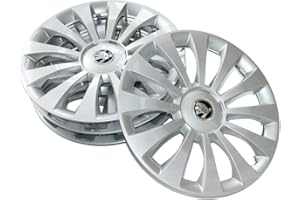 Skoda 5JA071455A - Tapacubos (4 Unidades, 15 Pulgadas, para Llantas de Acero, 6Jx15)