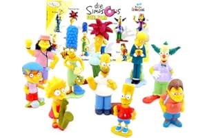 Kinder Überraschung, Set di personaggi Simpsons con BPZ (set completo)
