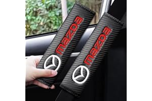 RUFD 2stück Auto Gurtpolster für Mazda 2 3 6 Axela CX-3 CX-5 CX-30 MX-5 Gurtschutz Auto Innere ZubehöR,Mazda