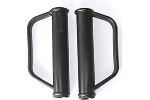 GPE 2X Schubkarrengriff Sackkarrengriff Griff Schubkarre Sackkarre - 25mm SCHWARZ